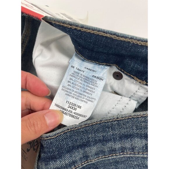 Wrangler Men's Blue Bootcut Jeans - Picture 5 of 9